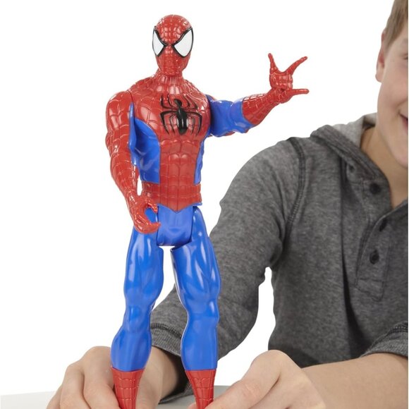 Marvel Titan Hero Ultimate Spider-Man 12" New in Box - Picture 7 of 15